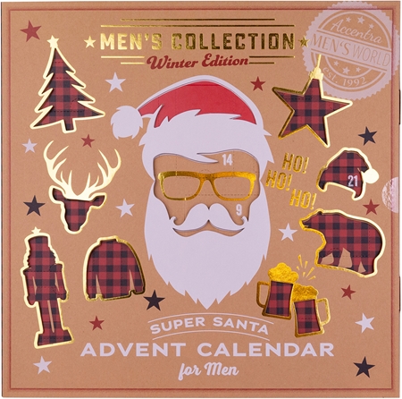 AccentraMen's Collection Winter Edition calendario dell'Avvento per uomo 24 pz