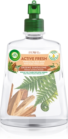 Air WickActive Fresh Fresh Sandalwood deodorante ricarica 228 ml