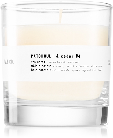 AmbientairLab Co. Patchouli & Cedar candela profumata 200 g