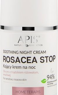 Apis Natural CosmeticsRosacea-Stop crema notte lenitiva per pelli sensibili con tendenza all'arrossamento50 ml
