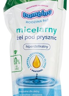 BambinoFamily Refill Micellar gel doccia micellare ricarica 900 ml