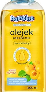 BambinoFamily Shower Oil Apricot olio doccia Apricot 400 ml