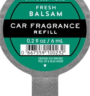 Bath & Body WorksFresh Balsam deodorante per auto ricarica 6 ml