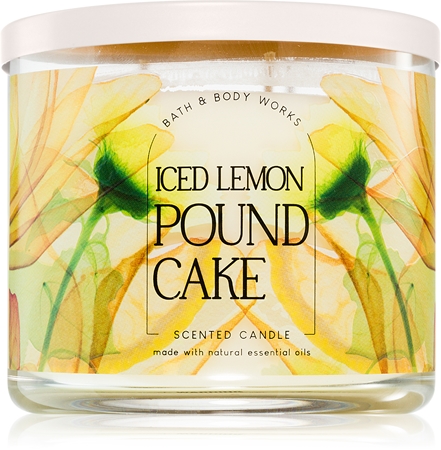 Bath & Body WorksIced Lemon Pound Cake candela profumata 411 g