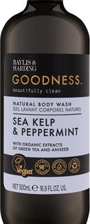 Baylis & HardingGoodness Sea Kelp & Peppermint gel doccia con estratti di alghe marine 500 ml