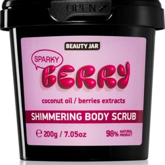 Beauty JarBerry Sparky scrub con zucchero e sale per una brillantezza luminosa 200 g