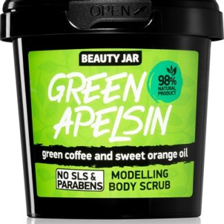 Beauty JarGreen Apelsin scrub corpo energizzante con estratti di caffè 200 g
