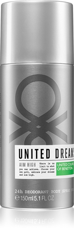 BenettonUnited Dreams for him Aim High deodorante spray per uomo 150 ml