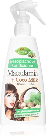 Bione CosmeticsMacadamia + Coco Milk balsamo spray senza risciacquo 260 ml