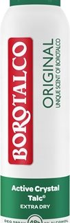 BorotalcoOriginal deodorante antitraspirante in spray contro la sudorazione eccessiva