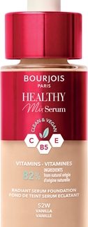 BourjoisHealthy Mix fondotinta leggero per un look naturalecolore 52W Vanilla 30 ml