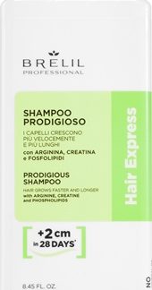 Brelil ProfessionalHair Express Prodigious Shampoo shampoo per stimolare la crescita e rinforzare i capelli dalle radici 250 ml