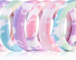 BrushArtKIDS Pastel hairband set elastici per capelli 6 pz