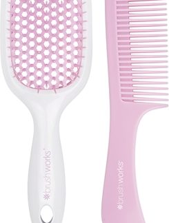 BrushworksBlowdry Brush and Comb set per capelli