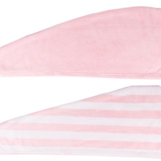 BrushworksHair Wrap turbante in microfibre 2 pz