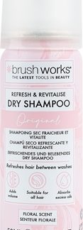 BrushworksRefresh & Revitalise shampoo secco all'aroma delicato di fiori 50 ml