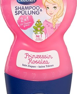 BübchenKids Princess Rosalea shampoo e balsamo 2 in 1 230 ml