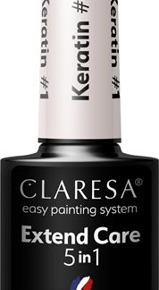 ClaresaExtend Care 5 in 1 Keratin base coat per unghie in gel effetto nutriente