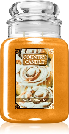 Country CandleWarm Cinnabuns candela profumata 737 g