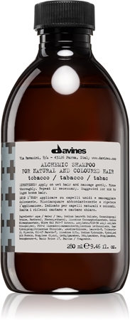 DavinesAlchemic Shampoo Tobacco shampoo idratante per esaltare il colore dei capelli 280 ml