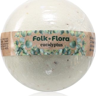 Folk & FloraEucalyptus bomba da bagno con effetto lenitivo 130 g