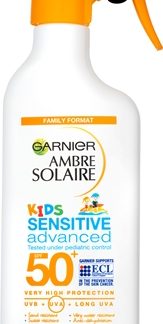 GarnierAmbre Solaire Sensitive Advanced spray protettivo per bambini SPF 50+270 ml