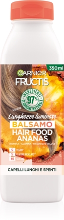 GarnierFructis Ananas Hair Food balsamo illuminante per capelli lunghi