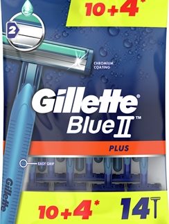 GilletteBlue II Plus rasoi monouso per uomo14 pz