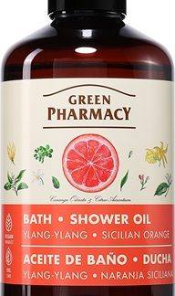 Green PharmacyYlang-ylang & Sicilian Orange Bath Oil olio doccia rinfrescante 250 ml
