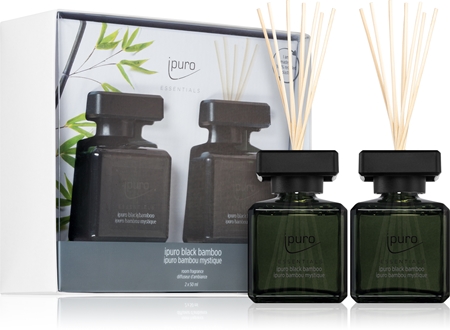 ipuroEssentials Black Bamboo confezione regalo 2x50 ml