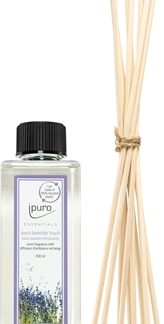 ipuroEssentials Lavender Touch ricarica per diffusori di aromi + bastoncini di ricarica per diffusori di aromi 200 ml