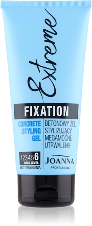 JoannaProfessional Extreme gel rinforzante per capelli con fissaggio extra forte 200 g