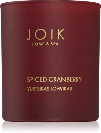 JOIKHome & Spa Spiced Cranberry candela profumata 150 g