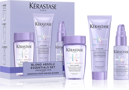 KérastaseBlond Absolu confezione regalo per capelli biondi e con mèches