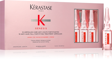 KérastaseGenesis Ampoules Cure Anti-Chute Fortifiantes siero intenso per capelli che si diradano 10x6 ml