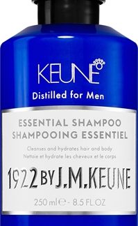 Keune1922 Essential Shampoo shampoo corpo e capelli per capelli secchi