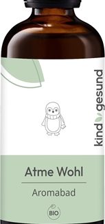 KindgesundBreathe Well Aroma Bath olio da bagno per favorire la salute delle vie respiratorie 100 ml