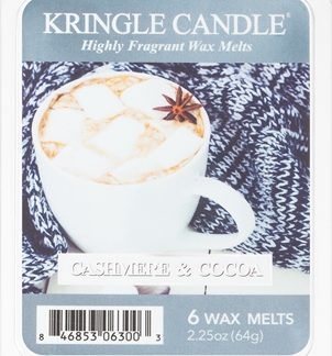 Kringle CandleCashmere & Cocoa cera per lampada aromatica 64 g