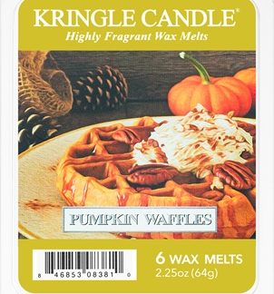 Kringle CandlePumpkin Waffles cera per lampada aromatica 64 g