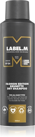 label.mFashion Edition shampoo secco per capelli scuri 200 ml