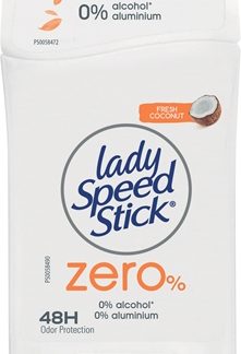 Lady Speed StickZero Fresh Coconut deodorante solido senza sali di alluminio 40 g