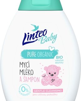 LinteoBaby latte detergente lenitivo per bambini 250 ml
