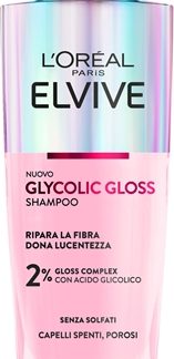 L’Oréal ParisElvive Glycolic Gloss shampoo rivitalizzante per illuminare i capelli spenti 200 ml