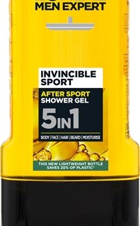 L’Oréal ParisMen Expert Invincible Sport gel doccia 5 in 1 300 ml