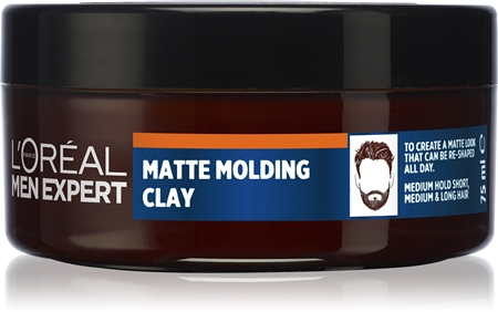 L’Oréal ParisMen Expert Messy Hair argilla modellante per capelli effetto opaco