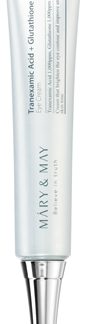 MARY & MAYTranexamic Acid + Glutathione Eye Cream crema occhi antirughe per la riduzione di gonfiore e occhiaie30 g