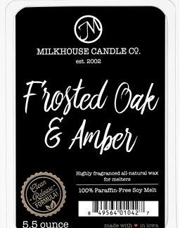 Milkhouse Candle Co.Creamery Frosted Oak & Amber cera per lampada aromatica 155 g
