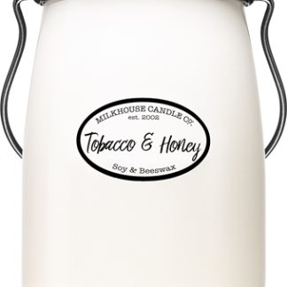 Milkhouse Candle Co.Creamery Tobacco & Honey candela profumata Butter Jar 624 g