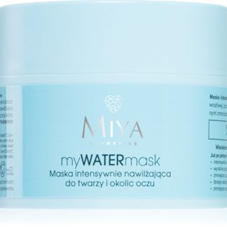 MIYA CosmeticsmyWATERmask maschera idratante intensiva per viso e contorno occhi50 ml