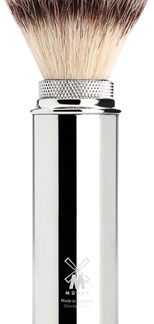 MühleTRAVEL Silvertip Synthetic pennello da barba